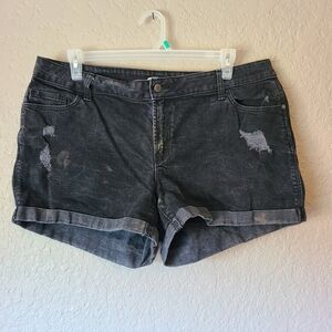 Old Navy Women's Black Denim Shorts